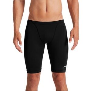 NWT Nike Men's HydraStrong Vex Black Jammer Swimsuit size 24